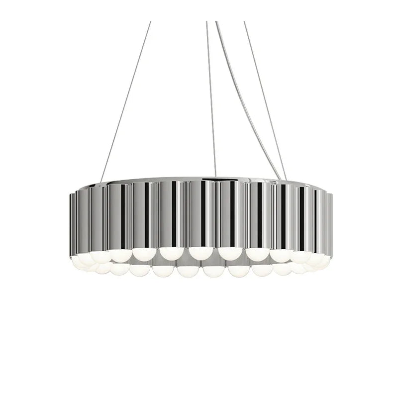 Modern Scandinavian Gold Ring Pendant Light for Guest Bedroom Dining Room Chandelier Indoor Gloss Hanging Lighting Designer