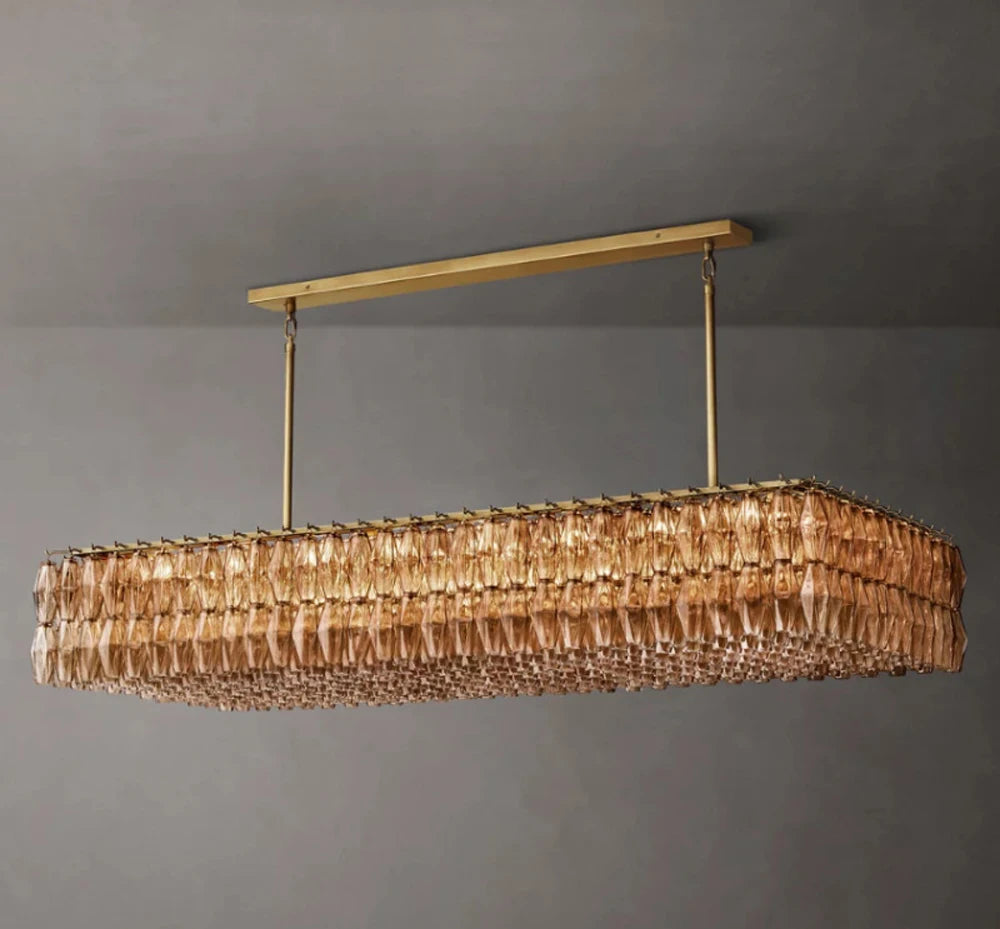 LED American Chrome Black Brass 2025 Chandelier Lighting Hanging Lamps Lustre Suspension Luminaire Lampen For Dinning Room