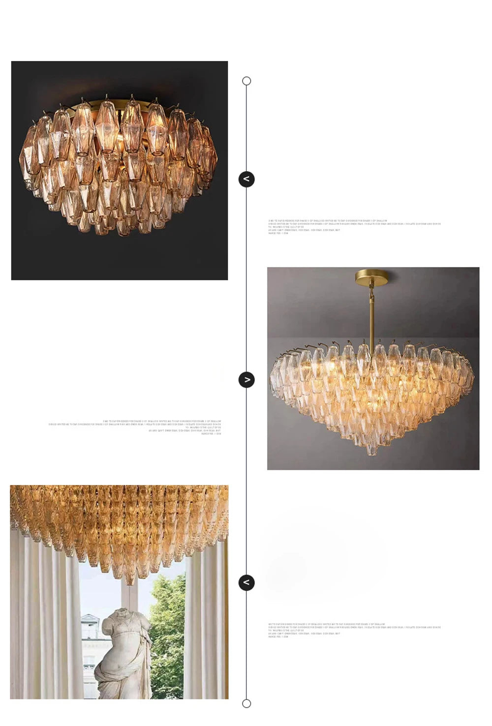 LED American Chrome Black Brass 2025 Chandelier Lighting Hanging Lamps Lustre Suspension Luminaire Lampen For Dinning Room